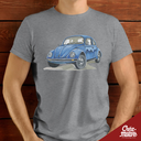 T-SHIRT - VW COCCINELLE BLEUE