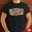 T-SHIRT - VW COMBI T1 BLEUE