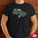 T-SHIRT - VW COMBI T1 BLEUE