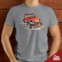 T-SHIRT - VW COMBI T1 BLEUE