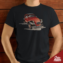 T-SHIRT - VW COMBI T1 BLEUE