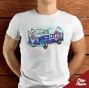 T-SHIRT - VW COMBI T1 MARTINI