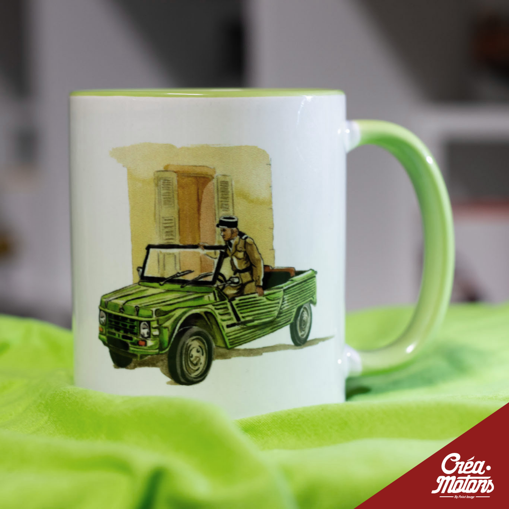 MUG - CITROËN MEHARI GENDARME 