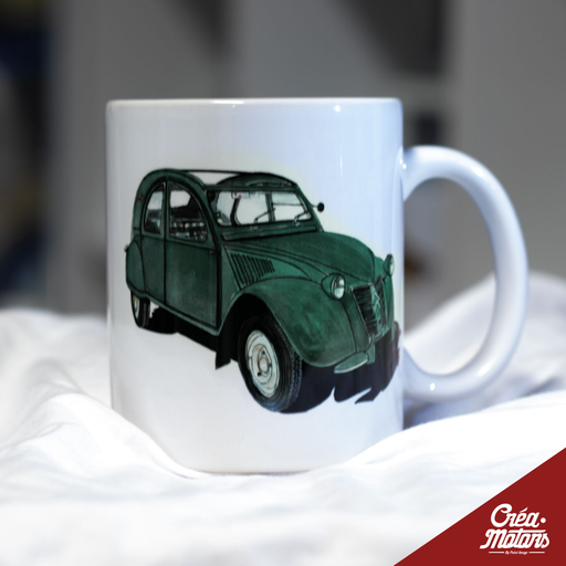 MUG - CITROËN 2CV GRIS 