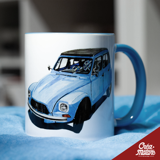 MUG - CITROËN DYANE BLEUE