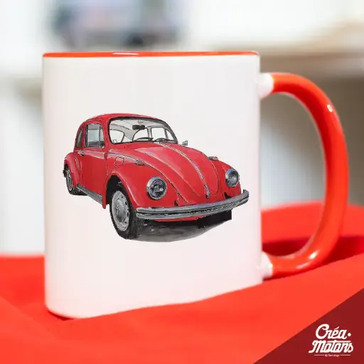 MUG - VW COCCINELLE ROUGE